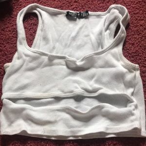 nasty gal cut out top